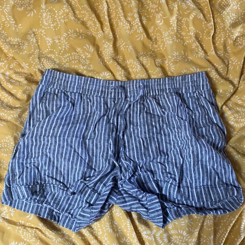 Blue striped old navy shorts